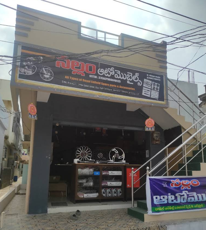 Nallam’s Automobiles.All Types of RoyalEnfield Genuine Spares & Accessories